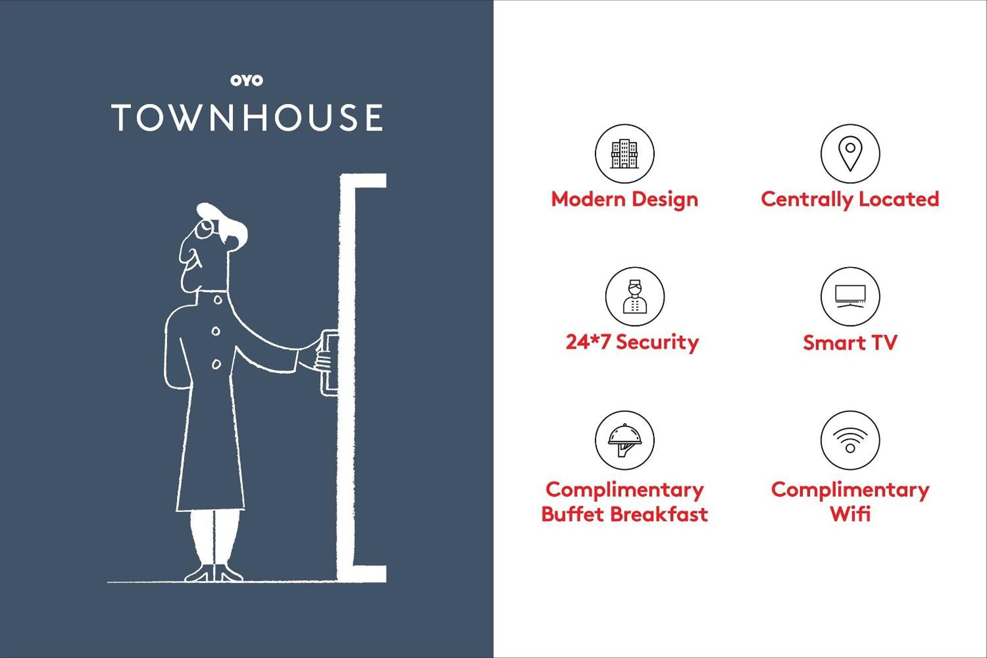Townhouse Che Sigma Hotel Hyderabad Eksteriør billede